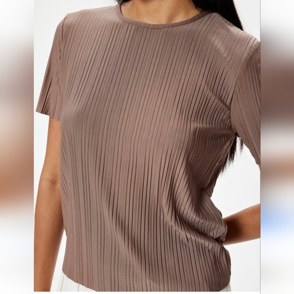 Zara ribbed t shirt womens small NWOT - Picture 9 of 9